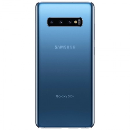 Tampa traseira para Samsung Galaxy S10 Plus - Azul
